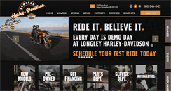 Desktop Screenshot of harley-davidsonpeterborough.com